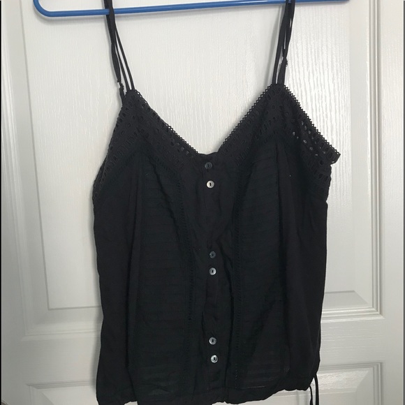 Anthropologie tiny black tee - Picture 3 of 3